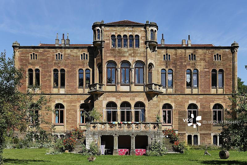 新巴雷瑙埃城堡，位于德国下萨克森州奥斯纳布吕克地区图片素材