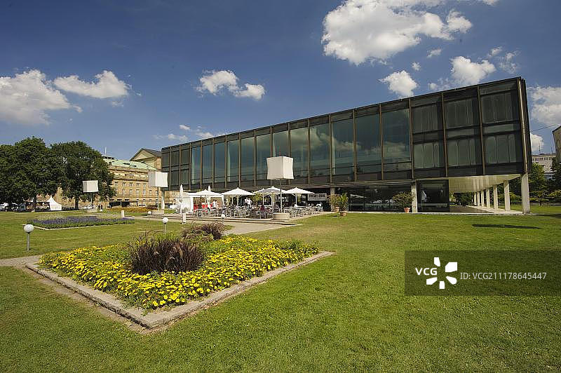 巴登-符腾堡州议会，斯图加特，巴登-符腾堡州，德国，欧洲图片素材