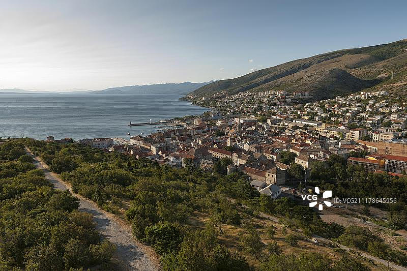 塞尼，达尔马提亚，克罗地亚，南欧，欧洲图片素材