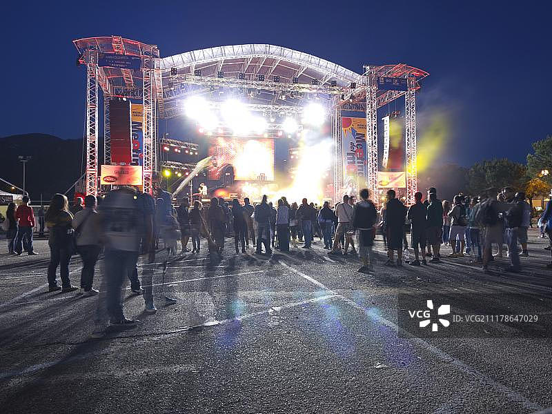 意大利共和国节日，6月2日，自由摇滚音乐会图片素材