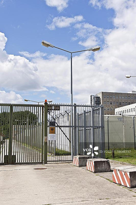 警察拘留设施，联邦移民和难民办公室，德国柏林图片素材