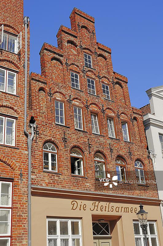 德国救世军之家，位于德国石勒苏益格-荷尔斯泰因州吕贝克图片素材