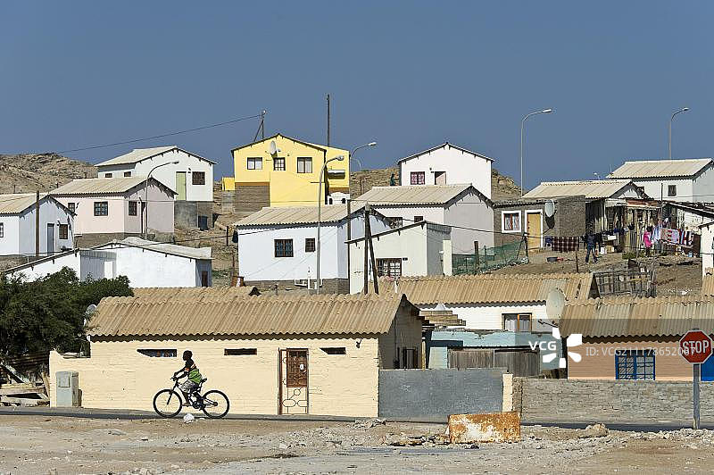 纳米比亚吕德里茨郊区的新建筑图片素材