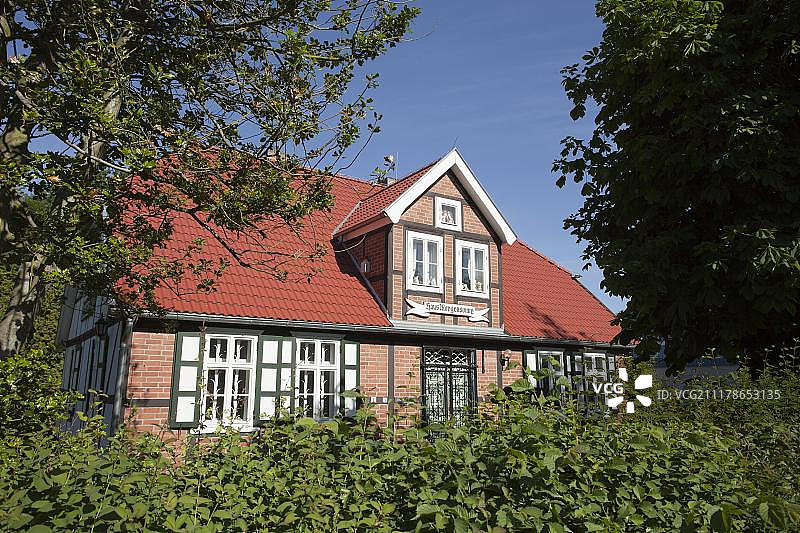 地方历史博物馆，德国梅克伦堡-前波美拉尼亚州津斯特半岛图片素材