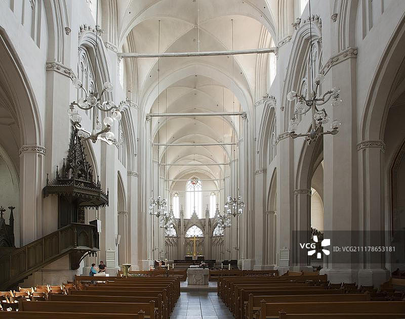 德国梅克伦堡-前波莫瑞格赖夫斯瓦尔德大教堂图片素材