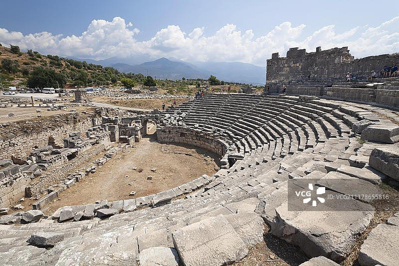 土耳其桑托斯罗马剧院图片素材