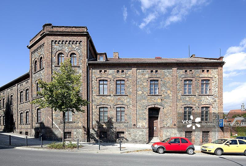 格尔利茨区政府办公室和市议会，前战士营房，德国萨克森州图片素材