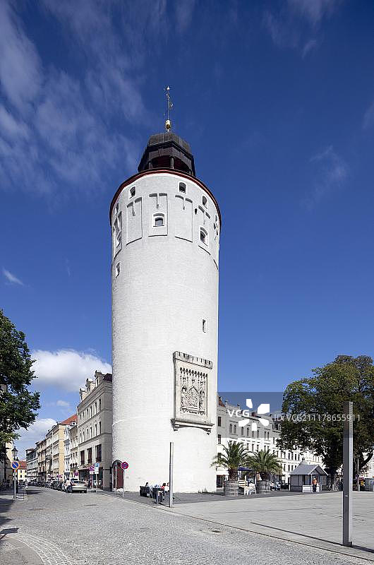 迪克塔楼或圣母塔，德国萨克森州图片素材