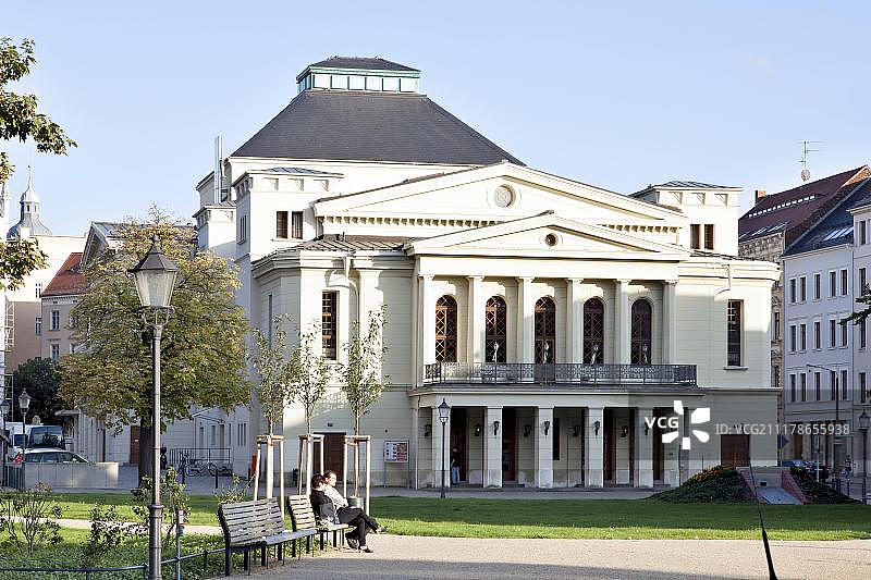 德国萨克森州戈尔利茨剧院图片素材
