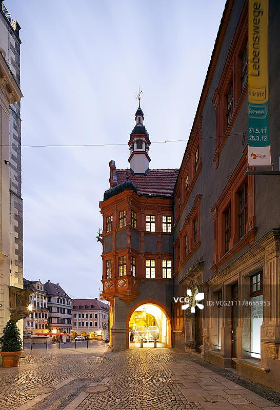 德国萨克森州上卢萨蒂亚戈尔利茨的西里西亚博物馆图片素材