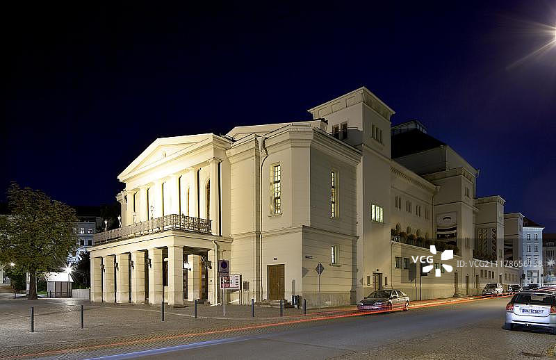 德国萨克森州戈尔利茨剧院图片素材