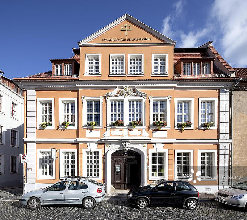 德国萨克森州上卢萨蒂亚格尔利茨的新教城市任务图片素材