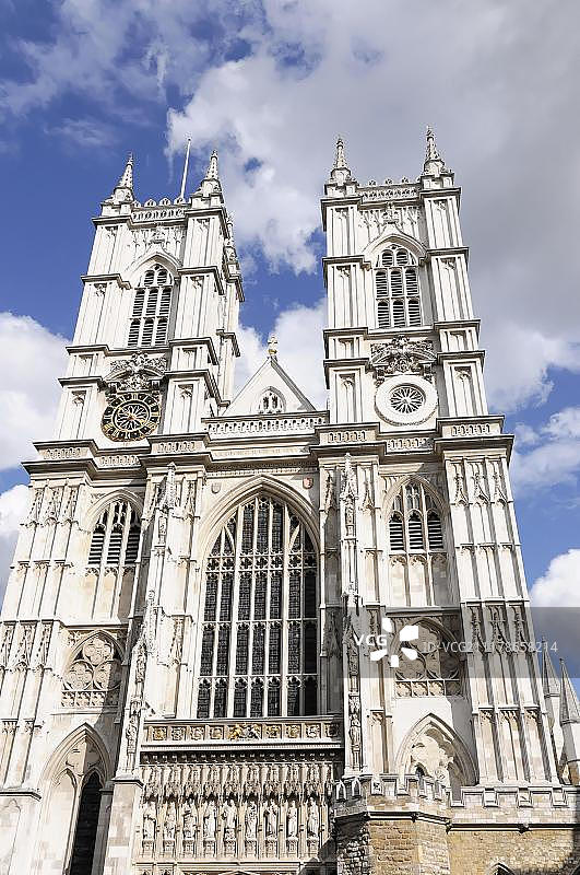 英国伦敦威斯敏斯特教堂图片素材
