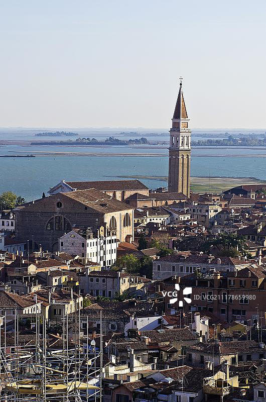 意大利威尼斯圣方济各·德拉维尼亚教堂景观图片素材