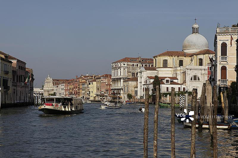 威尼斯大运河：联合国教科文组织世界遗产图片素材