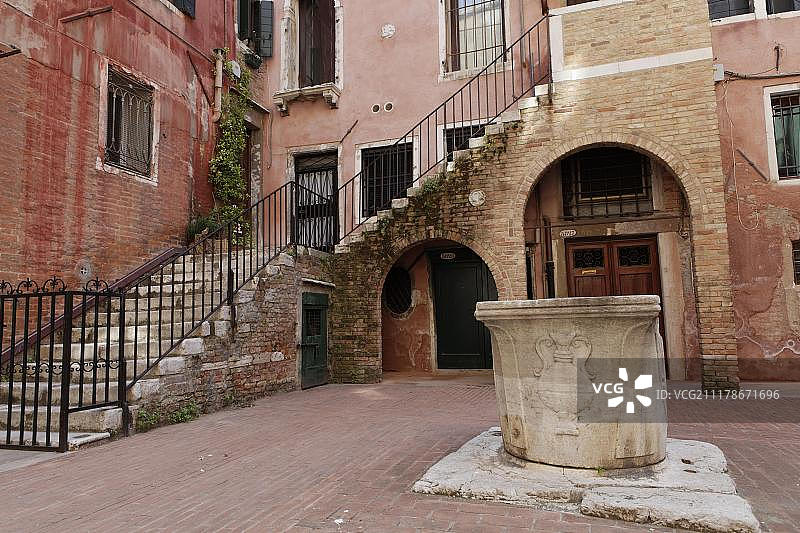 马可·波罗出生地，卡纳雷吉欧区，威尼斯，联合国教科文组织世界遗产，威尼托，意大利，欧洲图片素材