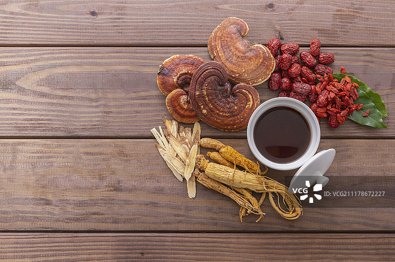 药膳食补中药图片素材