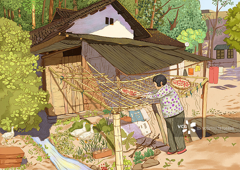 童年的回忆图片素材