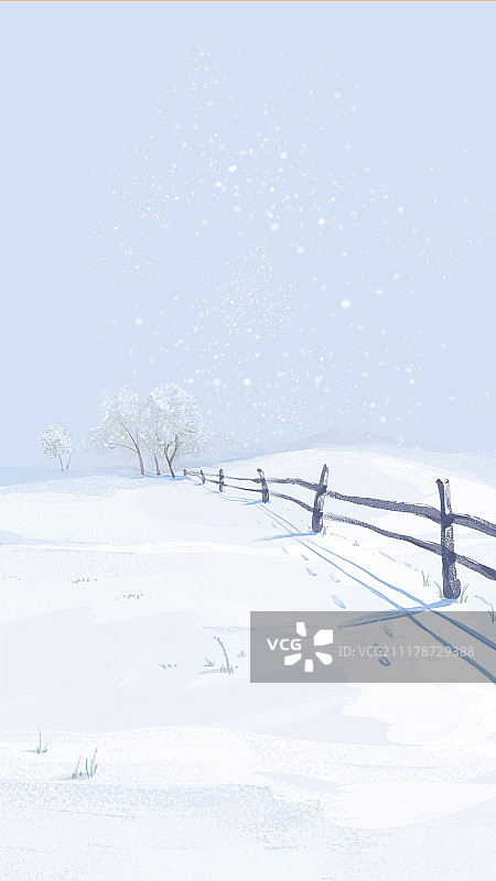 手机壁纸 雪图片素材