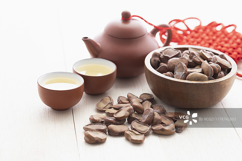 传统糕点五香豆图片素材