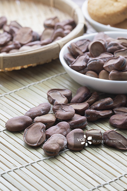 传统糕点五香豆图片素材