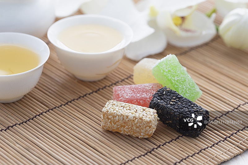 传统糕点牛皮糖图片素材