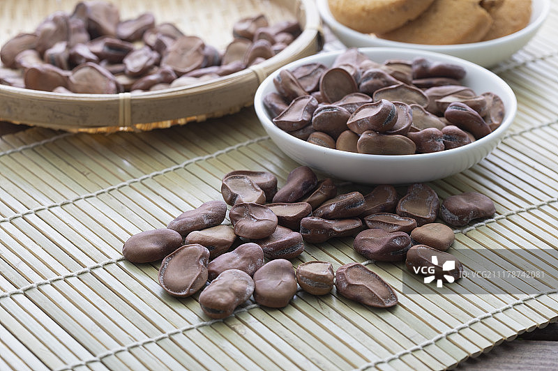 传统糕点五香豆图片素材