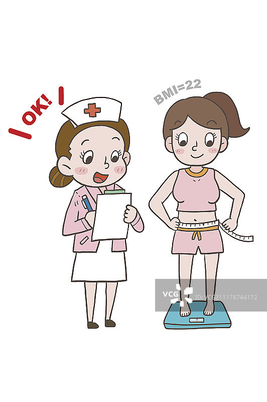 女人健康检查图片素材