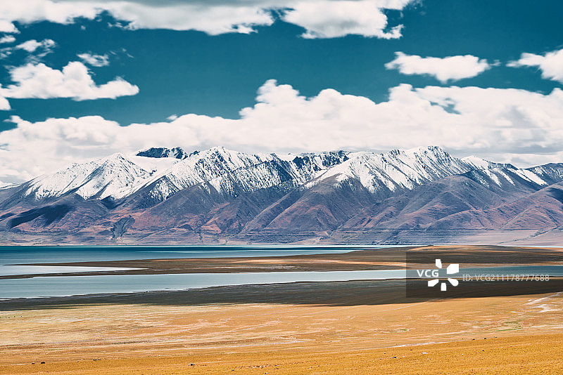 西藏阿里当惹雍错图片素材