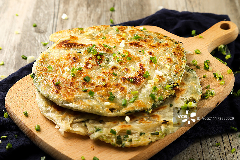 葱油饼图片素材