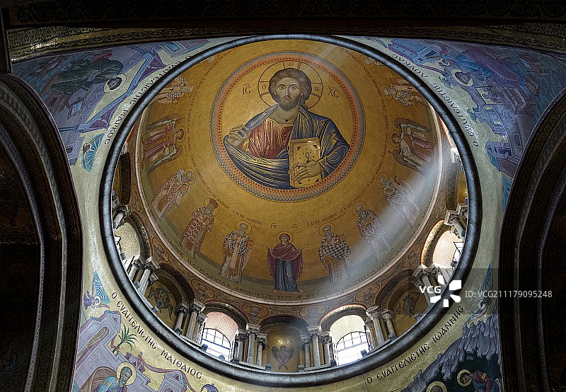 耶路撒冷圣墓教堂穹顶图片素材