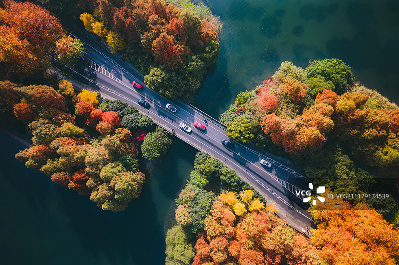 杨公堤图片素材