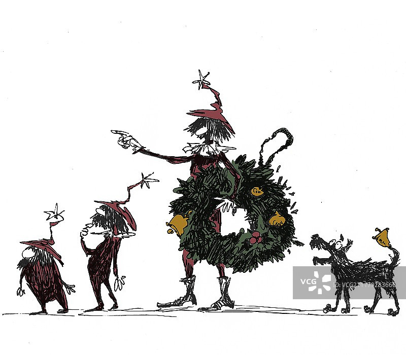 一支小小圣诞歌图片素材