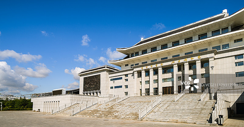 吉林省延边州府地标建筑延边博物馆图片素材