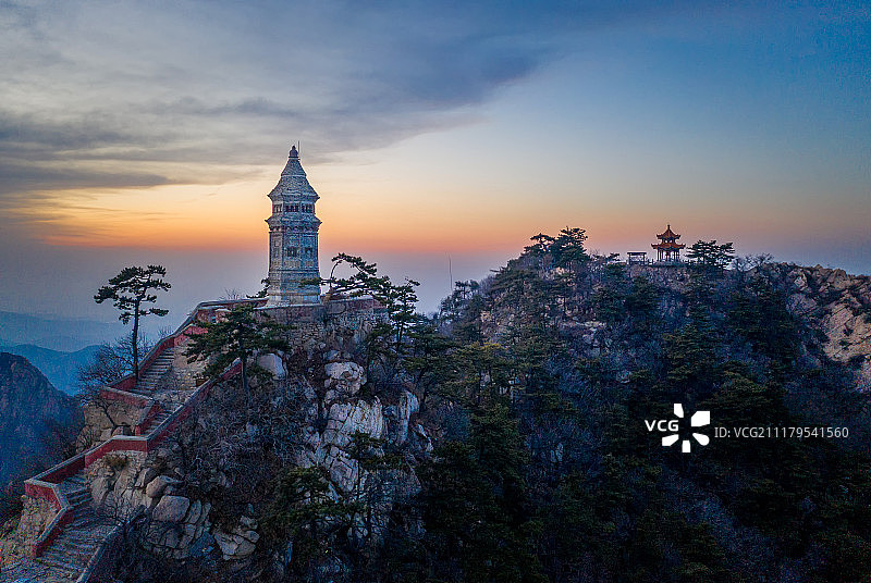 天津蓟州区盘山风景区图片素材