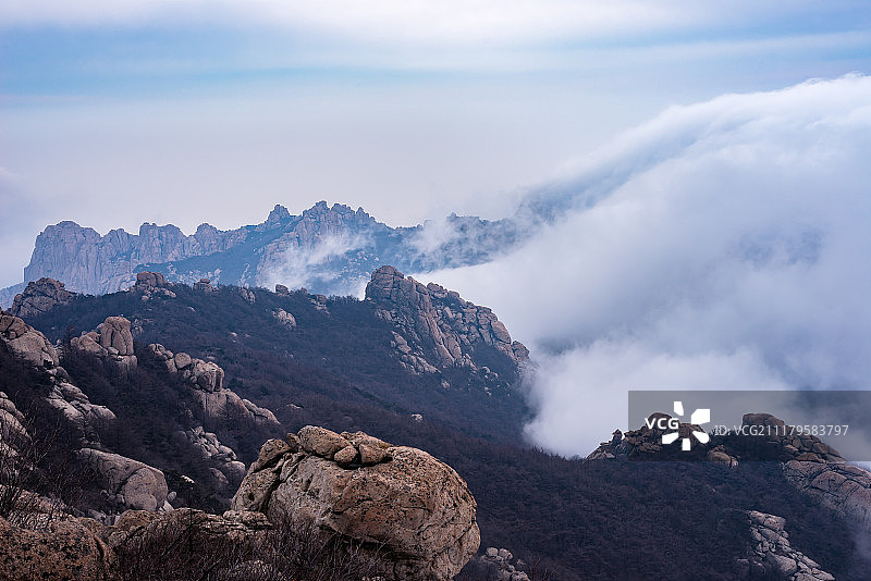青岛崂山图片素材