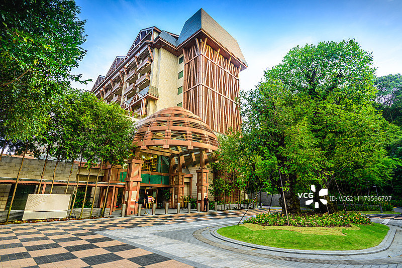 森林酒店图片素材