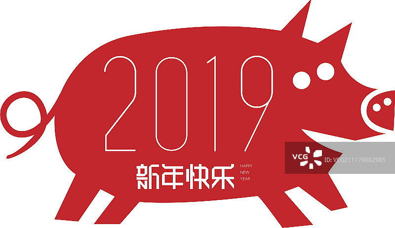 2019猪年图片素材