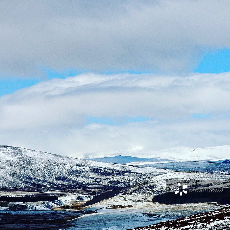 前往凯恩戈姆山的途中图片素材