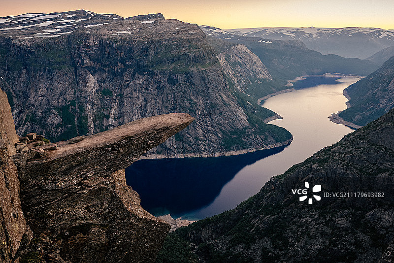 恶魔之舌日落图片素材