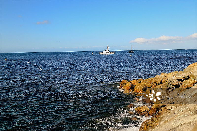 海景与蓝天建筑图片素材