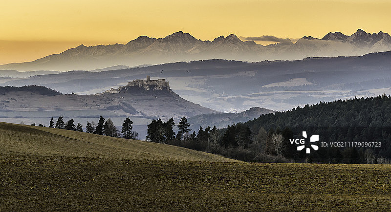 斯皮什城堡图片素材