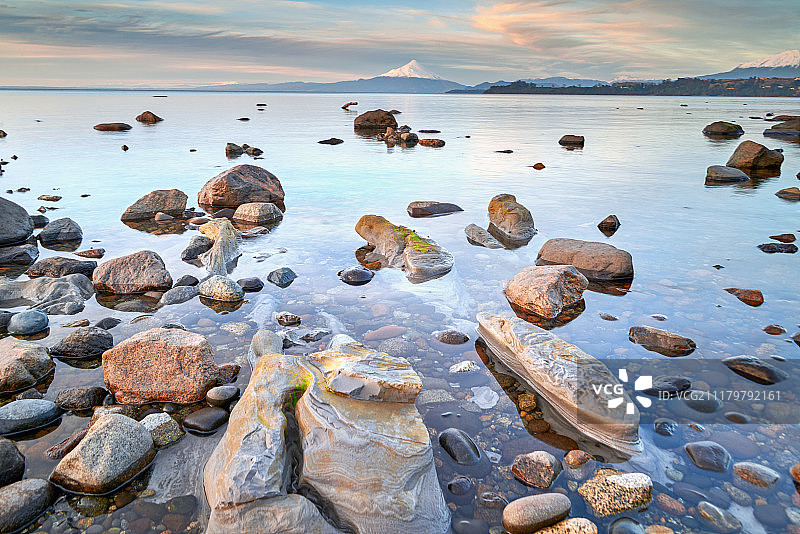 等待日落图片素材