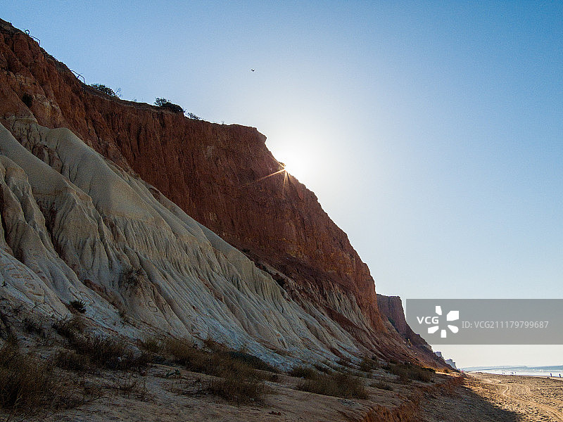 阿尔加维法莱西亚海滩图片素材