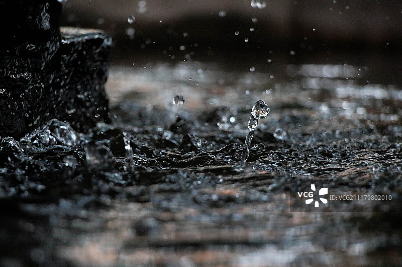 失重的水滴图片素材