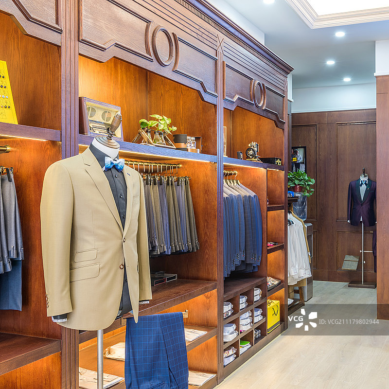 西装定制店图片素材