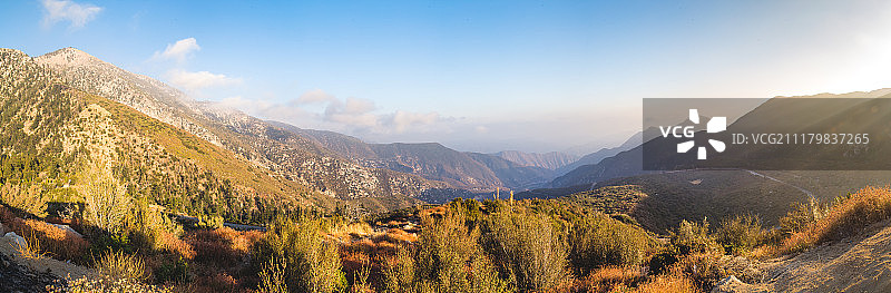 洛杉矶国家森林全景图片素材