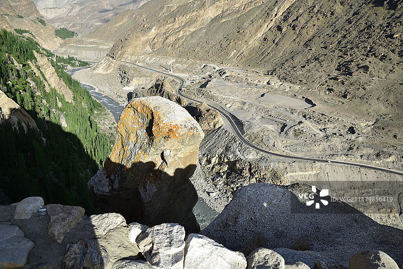 阿ల్ቲట్城堡的勇敢的心岩石图片素材