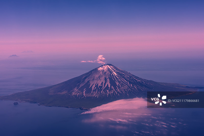 阿拉伊德活火山图片素材