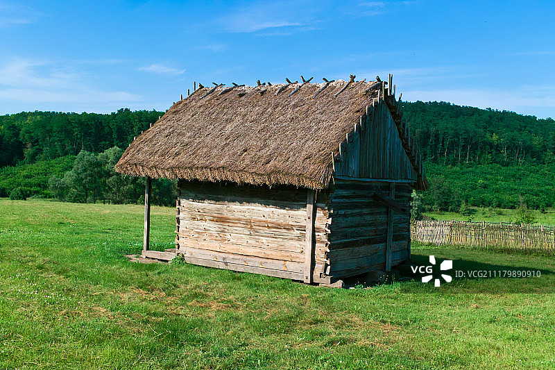 乌克兰老房子，近奇吉林图片素材